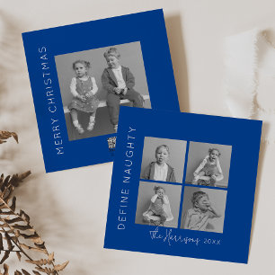 Cartão De Festividades Defina Safado   5 Colagem de Fotos Natal