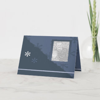 CARTÃO DE FESTIVIDADES DEIXE-A NEVAR