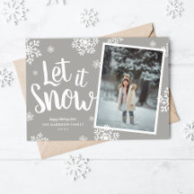 Deixe-o nevar | Sobreposição de Fotografias em Flo