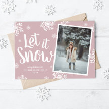 Deixe-o nevar | Sobreposição de Fotografias em Flo