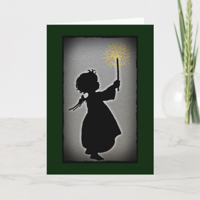 Cartão De Festividades Deixe seu brilho claro (Frente)