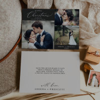 Delicado Casamento De Natal Com Carvões Obrigado H