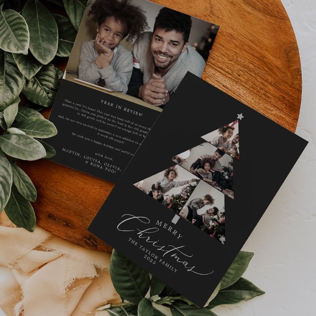 Cartão De Festividades Delicar Carvões Feliz Árvore de Natal Holid (Criador carregado)