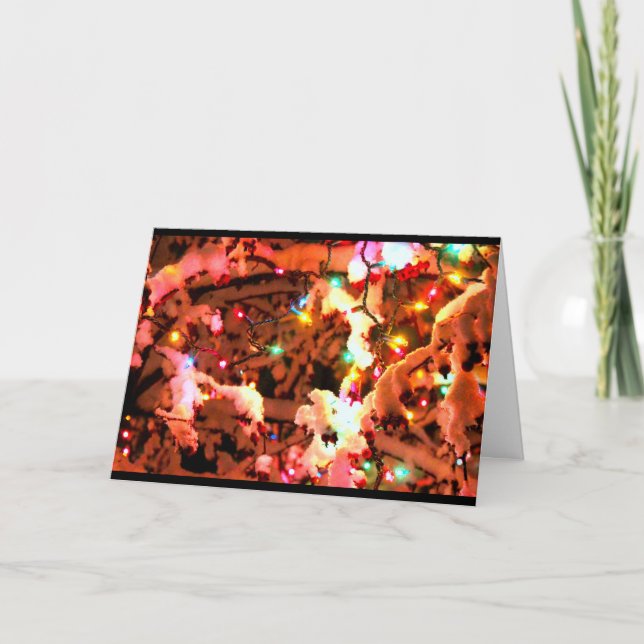 Cartão De Festividades DeLIGHTful Natal! (Frente)