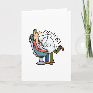 Cartão De Festividades Dentista Aberto Amplo