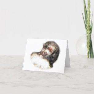 Cartão De Festividades Desativar Imagem de Ferret