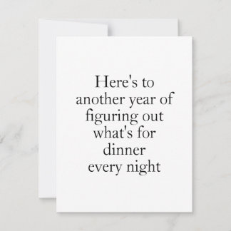 Cartão De Festividades Descobrindo placa de humor Jante para Casais - Eng