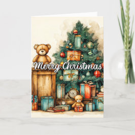 Cartão De Festividades Desejamos-Lhe Um Feliz Natal