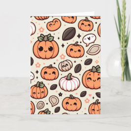 Cartão De Festividades Desejando-lhe um Feliz Halloween Nostalgico