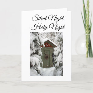 CARTÃO DE FESTIVIDADES DESEJANDO-LHE UM NATAL "QUENTE" E "FELIZ"