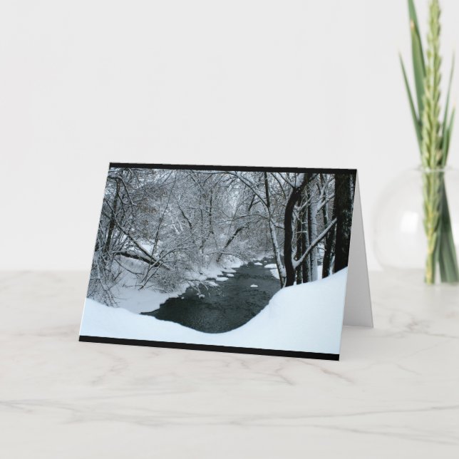 Cartão De Festividades Desejo-Te Uma Maravilhosa Estação De Natal (Frente)