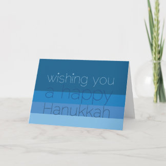 Cartão De Festividades Desejos de Hanukkah