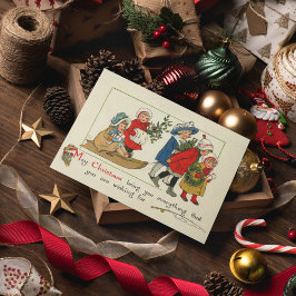 Cartão De Festividades Desejos de Natal