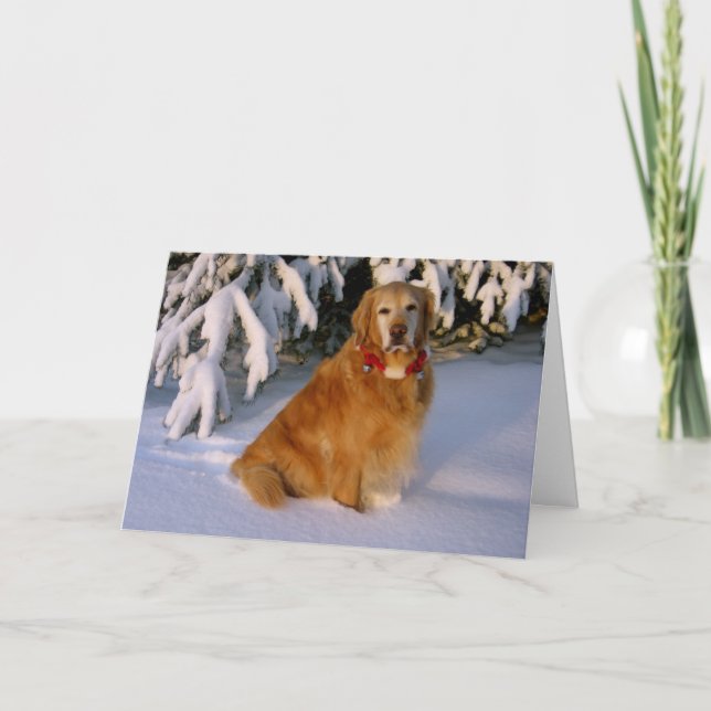 Cartão De Festividades Desejos de Natal (Frente)