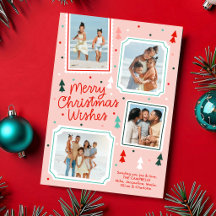 Desejos de Natal Coloridos Divertidos para Foto 4