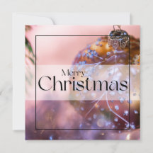 Desejos de Natal num fundo de ornamento cor-de-ros