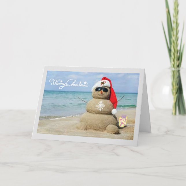 CARTÃO DE FESTIVIDADES ***DESEJOS DE NATAL SUNNY*** (Frente)