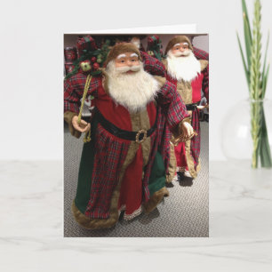 CARTÃO DE FESTIVIDADES DESEJOS DUPLOS DE SANTAS DUPLAS
