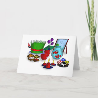 Cartão De Festividades Desenhos animados de Norooz