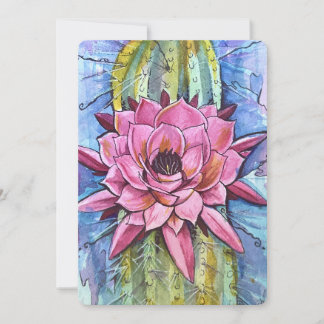 Cartão De Festividades Desert Heart