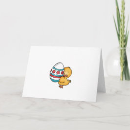 Cartão De Festividades Design bonito do pato da páscoa