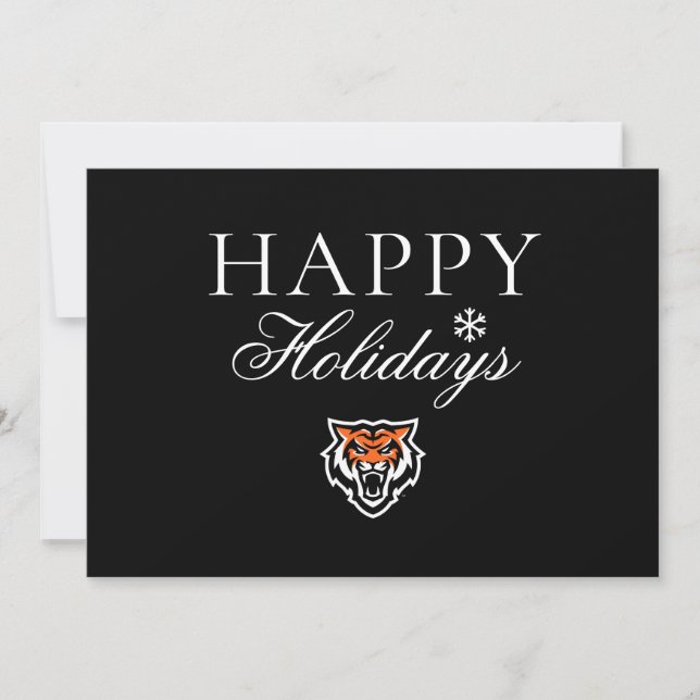 Cartão De Festividades Design de Espírito Bengals da Idaho State Universi (Frente)