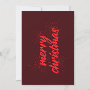 Cartão De Festividades Design de "Feliz Natal"