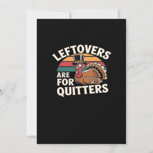 Cartão De Festividades Design de peru de Ação de Graças engraçado - “Rest