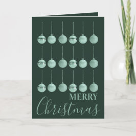 Cartão De Festividades Design de Vetor de Enfeite de Natal Totalmente Enf