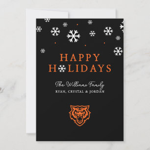 Cartão De Festividades Design do Espírito Bengals da Universidade Estadua