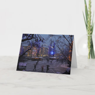 Cartão De Festividades Dezembro em Liubliana