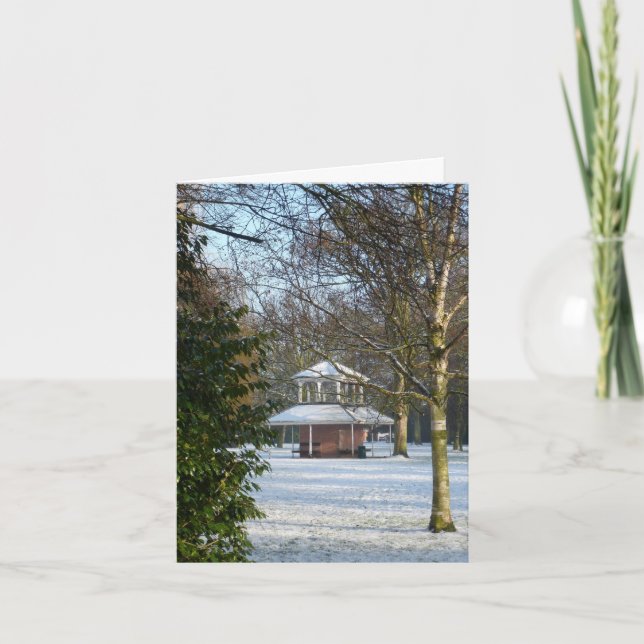 Cartão De Festividades "Dezembro" Notecard (Frente)