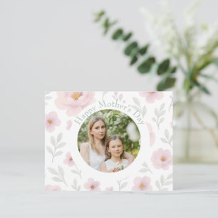 Cartão De Festividades Dia das Mães Personalizado – Flor de Pastel  