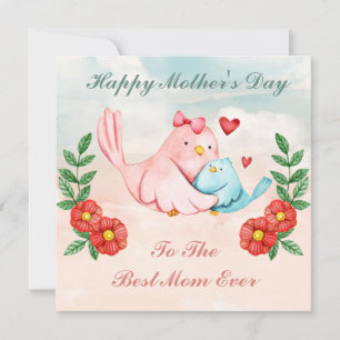 Cartão De Festividades Dia de as mães