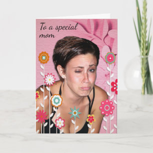 Cartão De Festividades Dia de as mães assustador