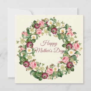 Cartão De Festividades Dia de as mães Feliz