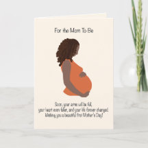 Dia de as mães Preto Esperante