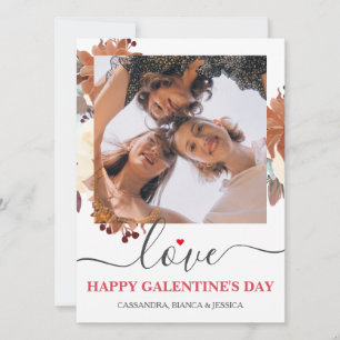 Cartão De Festividades Dia de Bestie dos Melhores Amigos da Elegante