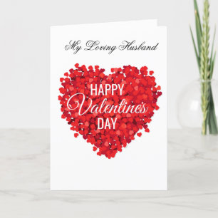 Cartão De Festividades Dia de os namorados Card-My Loving Husband