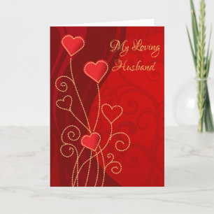 Cartão De Festividades Dia de os namorados Card-My Loving Husband