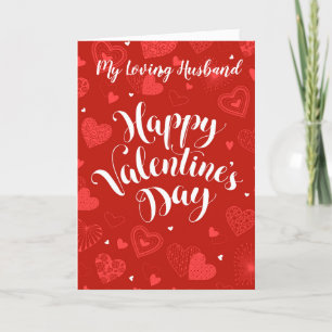 Cartão De Festividades Dia de os namorados Card-My Loving Husband
