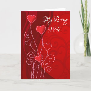 Cartão De Festividades Dia de os namorados Card-My Loving Wife