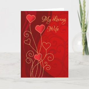 Cartão De Festividades Dia de os namorados Card-My Loving Wife