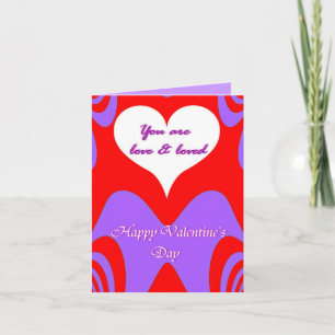 Cartão De Festividades dia de os namorados Love_