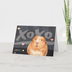 Cartão De Festividades Dia de os namorados Personalizado do Porco da Guin