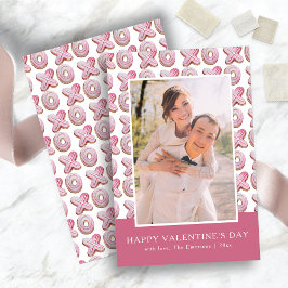 Cartão De Festividades Dia de os namorados XOXO