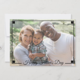 Cartão De Festividades Dia de os pais de Fotografias Personalizado