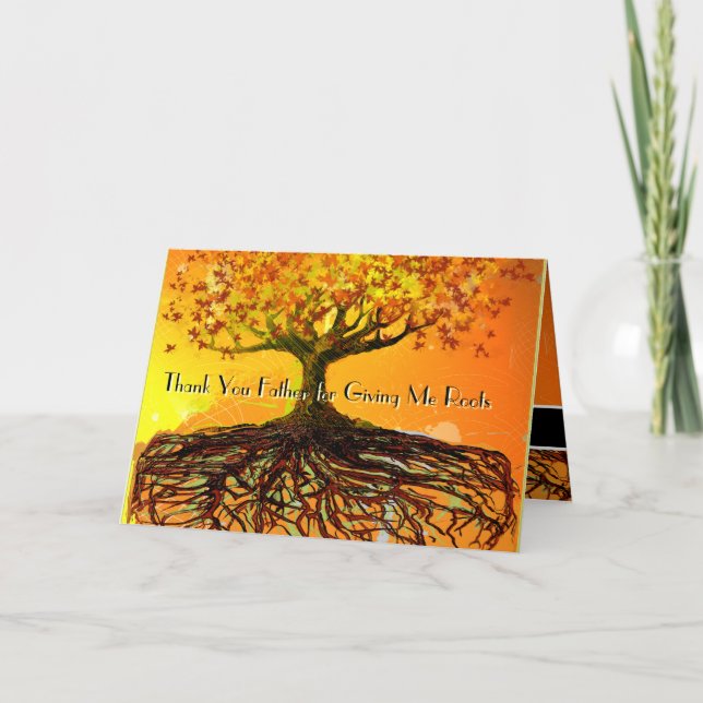 Cartão De Festividades Dia de os pais Feliz (Frente)