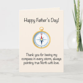 Cartão De Festividades Dia de os pais ponderado