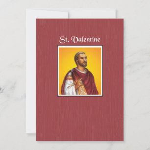 Cartão De Festividades Dia de São Valentim